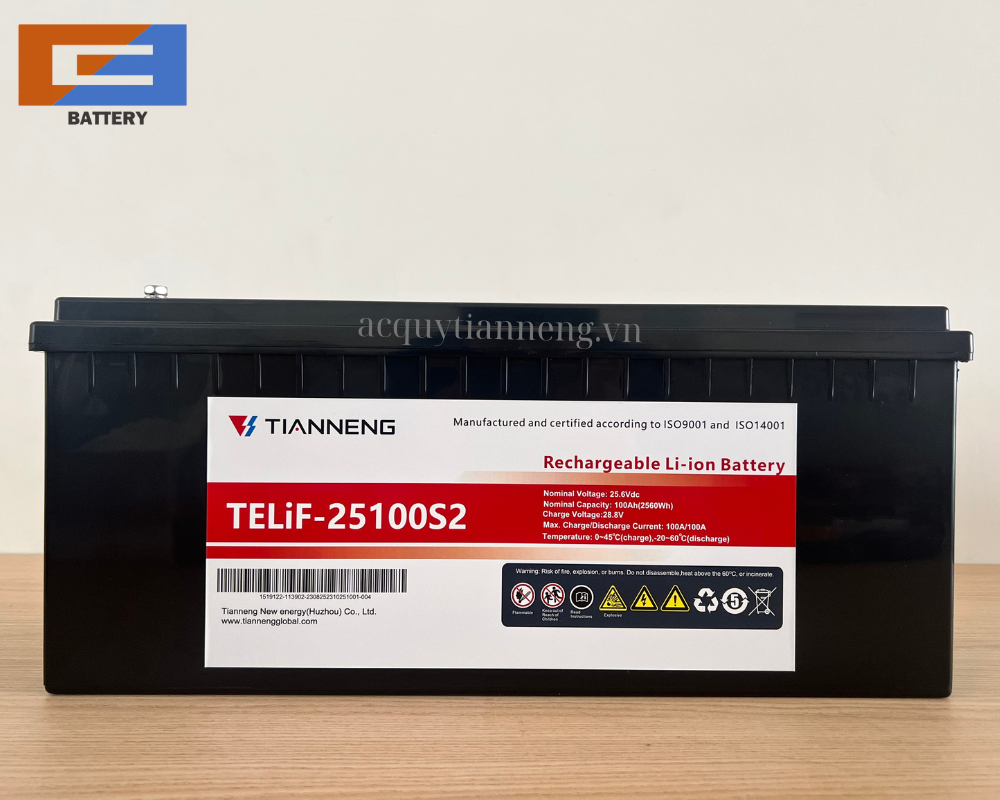 PIN LITHIUM TIANNENG TELiF-25100S2 1